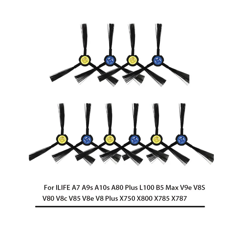 Seitenbürste für ILIFE A7 A9s A10s A80 Plus L100 B5 Max V9e V8S V80 V8c V85 V8e V8 Plus X750 X800 X785 X787 Staubsauger Ersatz Image