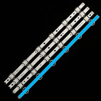LED strip For LG 49 V17 49UJ670V 49UV340C 49UJ6565 ART3 2862 2863 6916L-2862A 6916L-2863A V1749R1