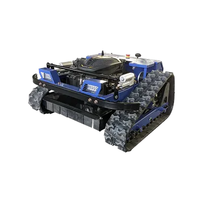 Customized remote control self-propelled four wheel drive crawler lawn mower for orchard home garden mowing