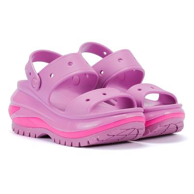 Crocs Mega Crush Blase Rosa Sandalen