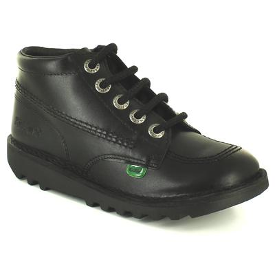 Kickers Kinderstiefel Hi Core y Leder Lace Up schwarz Image