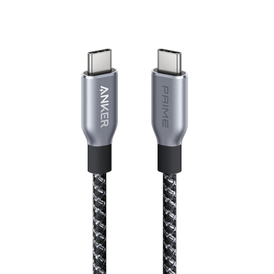 Anker Prime USB-C auf USB-C Kabel (240W, Upcycled-Flechtdesign)