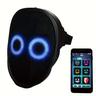 Full Color LED Light Mask Changing Face Mask Party Bar Props APP Editing Props