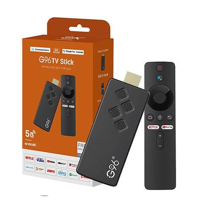 G96 4K Smart TV Stick Android 10 ATV OS Top Set Box Allwinner H313 2GB16GB 2.4G/5G Wifi Bluetooth 4.0 Youtube Media Player