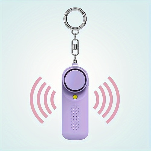 persönlicher Sicherheitsalarm lautes und leistungsstarkes Notfall-Sicherheitsgerät 130db Sicherheitsalarm Image