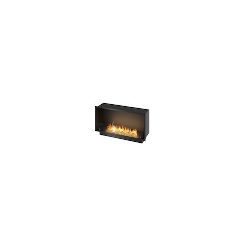 OutInFire Bio-Ethanol-Kamin Eingebauter Biokamin 100 cm - SLIM INSIDE SCHWARZ