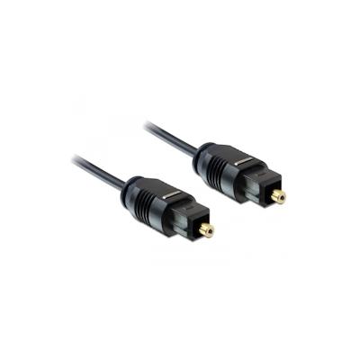 Delock 1m Toslink Standard, TOSLINK, Männlich, TOSLINK, Männlich, 1 m, Schwarz Image