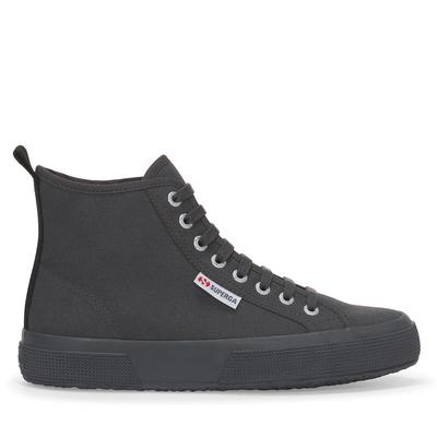 Superga 2750 Mid Cotton - Full Grey Magnet