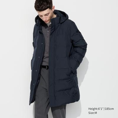 Uniqlo - Seamless Down Coat - Blue - XS