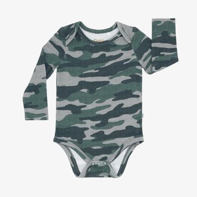 Vintage Camo Long Sleeve Bodysuit - Newborn