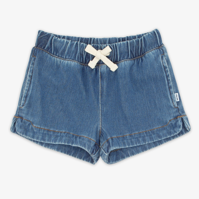 Midwash Blue Denim Shorts - 6-12 months