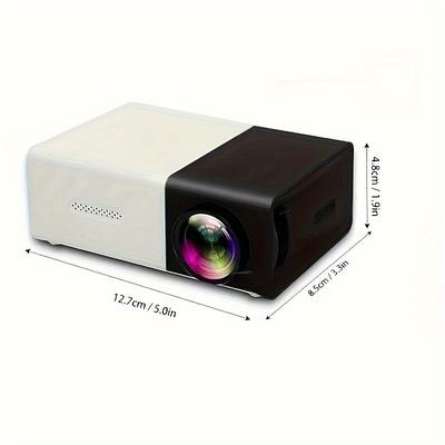 TEMU + Hd Projector - 3d , , For