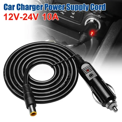 12V-24V Auto Ladegerät Netzkabel Auto Kabel Für Autos DVR Bluetooth Lautsprecher Kamera GPS Laptop Image