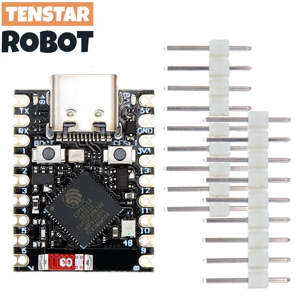 ESP32-S3 Supermini Entwicklungsboard WiFi Bluetooth 5.0 Ultrakleine Größe ESP32 S3 ESP32-S3FH4R2 für Arduino für Micropython Image