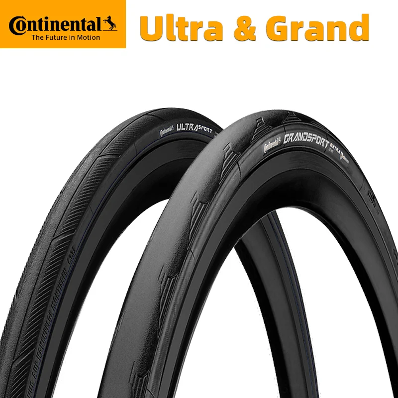 1 Stück Continental Rennradreifen ULTRA Sport III & GRAND Sport Race 700× 25C 700x28C Faltbarer Fahrrad-Gravel-Reifen Schwarz Braun Skin