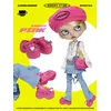 (Neuer Stil)Dula Doll Ein einfaches Paar einfache rosa Lederschuhe Jeansrock Blythe ob24 ob22