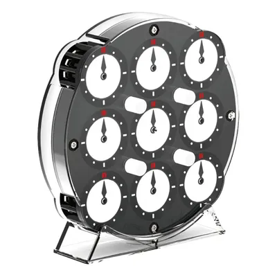 Qiyi Uhr Puzzle Qiyi Professional Magnet uhr 2020 Qiyi Chuanshi Uhr Würfel Puzzle Geschwindigkeit Image