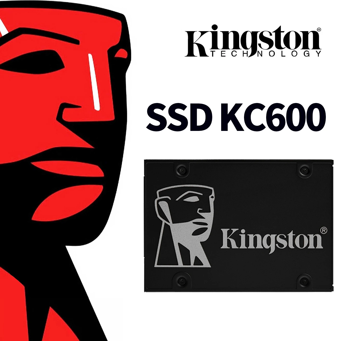 Kingston kc600 ssd 2tb 1tb 512gb 256gb sata 3 2,5 zoll internes festzustand laufwerk 512gb hdd festplatte hd ssd 1tb notebook pc Image