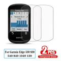 Vetro temperato per Garmin Edge 530 830 540 840 1040 130 2 pezzi proteggi schermo bicicletta GPS cronometro accessori per pellicole in vetro