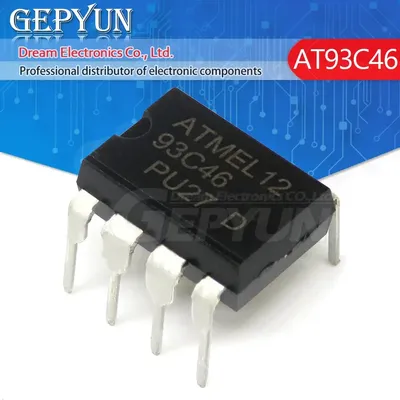 10PCS AT93C46 DIP8 93C46 DIP-8 DIP EEPROM 64x16 neu auf Lager Image