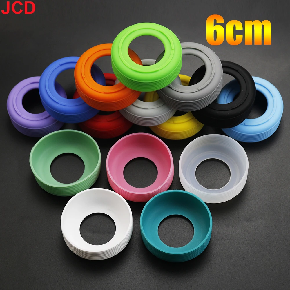 JCD 1 Stück 6 cm 15 g weiche Silikon-Cup-Unterseite mit Gewinde, verschleißfest, Ringhülse, rutschfest, gute Zähigkeit Image
