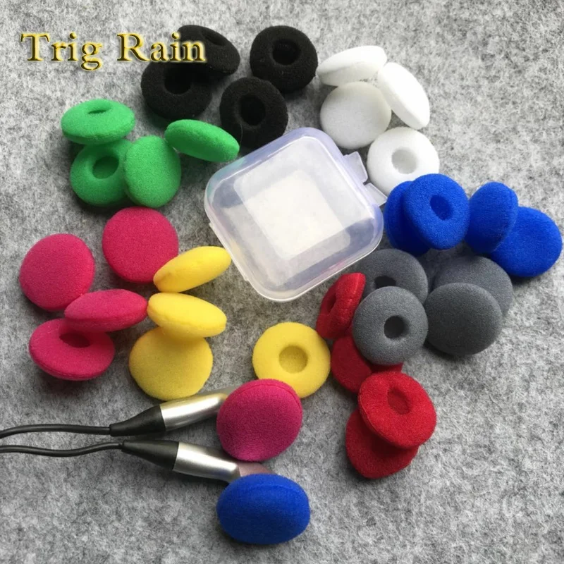 20 pz Cuscinetti Auricolari Per Cuffie Schiuma 18mm Spugna Auricolari Bluetooth Auricolari di Ricambio Cuffie Coperture MP3 MP4 Moblie Phone