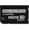 Adattatore per scheda SD PSP, scheda SD TF a Memory Stick PRO Duo MagicGate Card per PSP1000/2000/3000, PSP Slim, fotocamera