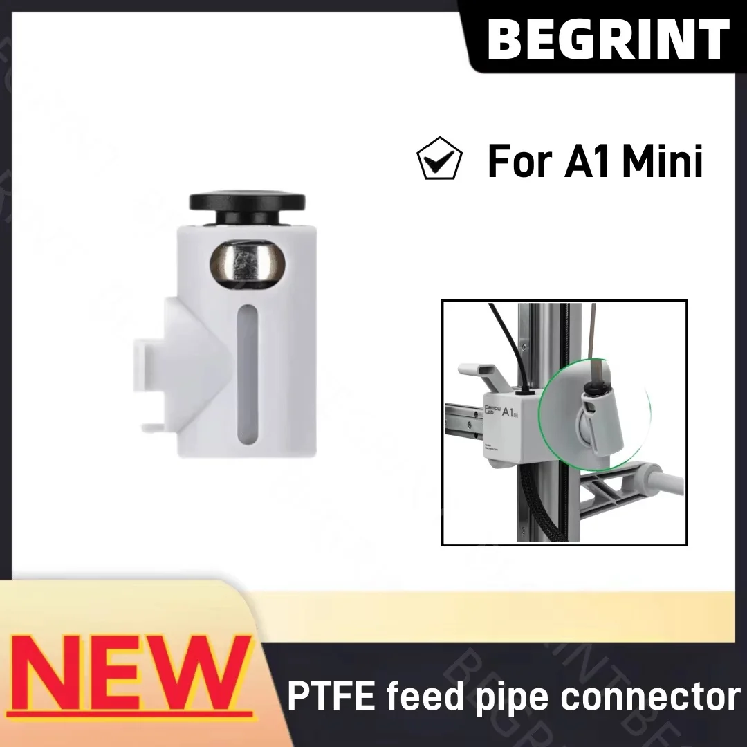 Für Bambu Lab 3D-Drucker A1 Mini PTFE-Zugrohrverbinder 3D-Drucker Zubehör für A1 Mini Update-Teile Image