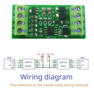 TTL UART to LIN Can Bus Converter Data Analyzer TJA1020 K_LINE Date Bus TJA1021 Chip LINTTL3 For