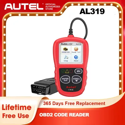 Autel AL319 OBD2 Code Reader Auto Car Diagnostic Tool View Freeze Frame Data OBDII Scanner