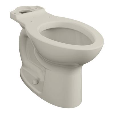 American Standard Cadet PRO 3517A101.222 Linen Vitreous China Floor-Mount Chair Height Elongated Toilet Bowl - 1.6 GPF