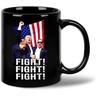 Trump Fight Mug Assassination Attempt on Trump Rally Incident Mug, Support Trump 2024, Election Mug Trump,Trump Merchandise