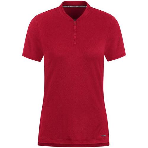 JAKO Damen Polo Polo Pro Casual, Größe 42 in chili rot