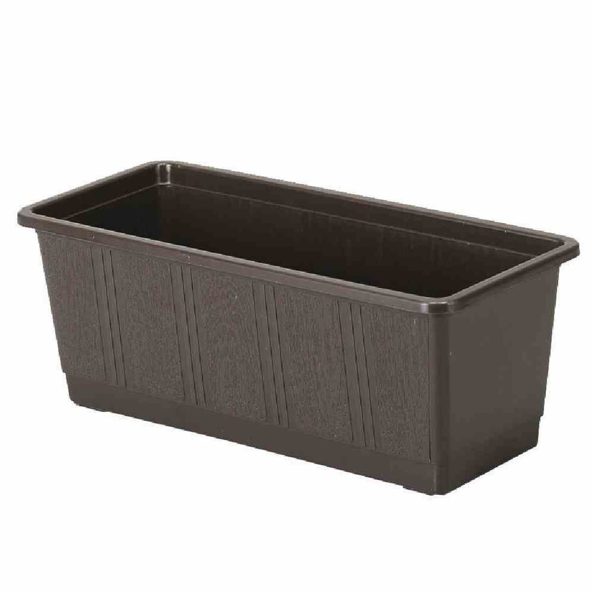 Geli Blumenkasten Standard 80 x 17,5 cm braun eckig braun Image