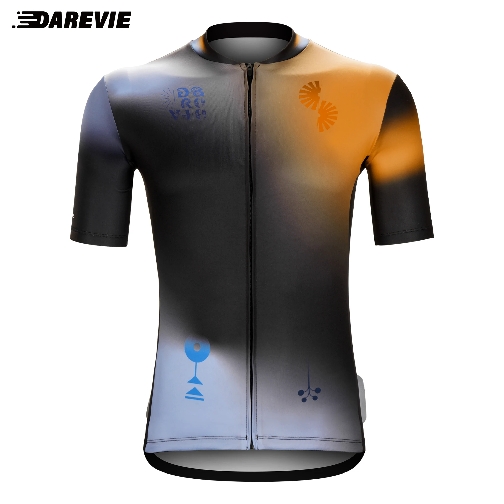 Maglia da ciclismo DAREVIE da uomo moderna da uomo maglia da ciclismo maglia da ciclismo traspirante uomo abbigliamento da ciclismo ad asciugatura rapida per uomo traspirante