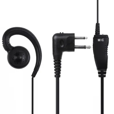 M Head Walkie Talkie Ohrhörer Headset 180 Grad Drehung PTT Kopfhörer Walkie Talkie Headset Zubehör für Motorola 2-Wege