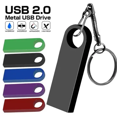 Pen drive 128GB Memory Stick 32GB 4 GB Metall USB-Flash-Laufwerk 128GB USB-Stick 64 GB 8GB USB-Stick Image