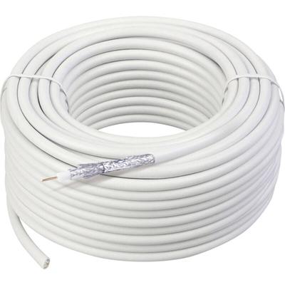 Schwaiger Gmbh - Schwaiger sat Koaxialkabel Koaxkabel 115 dB 50m weiss Image