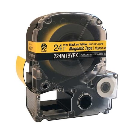 EPSON 224MTBYPX-4.9 Label/RibbonCartridge,Yellow,Matte,1inW