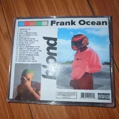 Classic Rap Lonny Frank Ocean Music CD R&B Blonde Album Music Record Cosplay Walkman Car Soundtracks