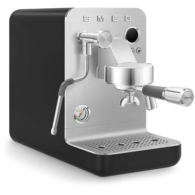 SMEG Espressomaschine "EMC02BLMEU" Kaffeemaschinen Mini Pro schwarz (schwarz-matt)