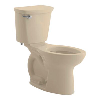 American Standard Cadet PRO Right Height 215AA004.021 Bone Vitreous China Floor-Mount Chair Height Elongated Toilet with 12" Rough-In - 1.6 GPF