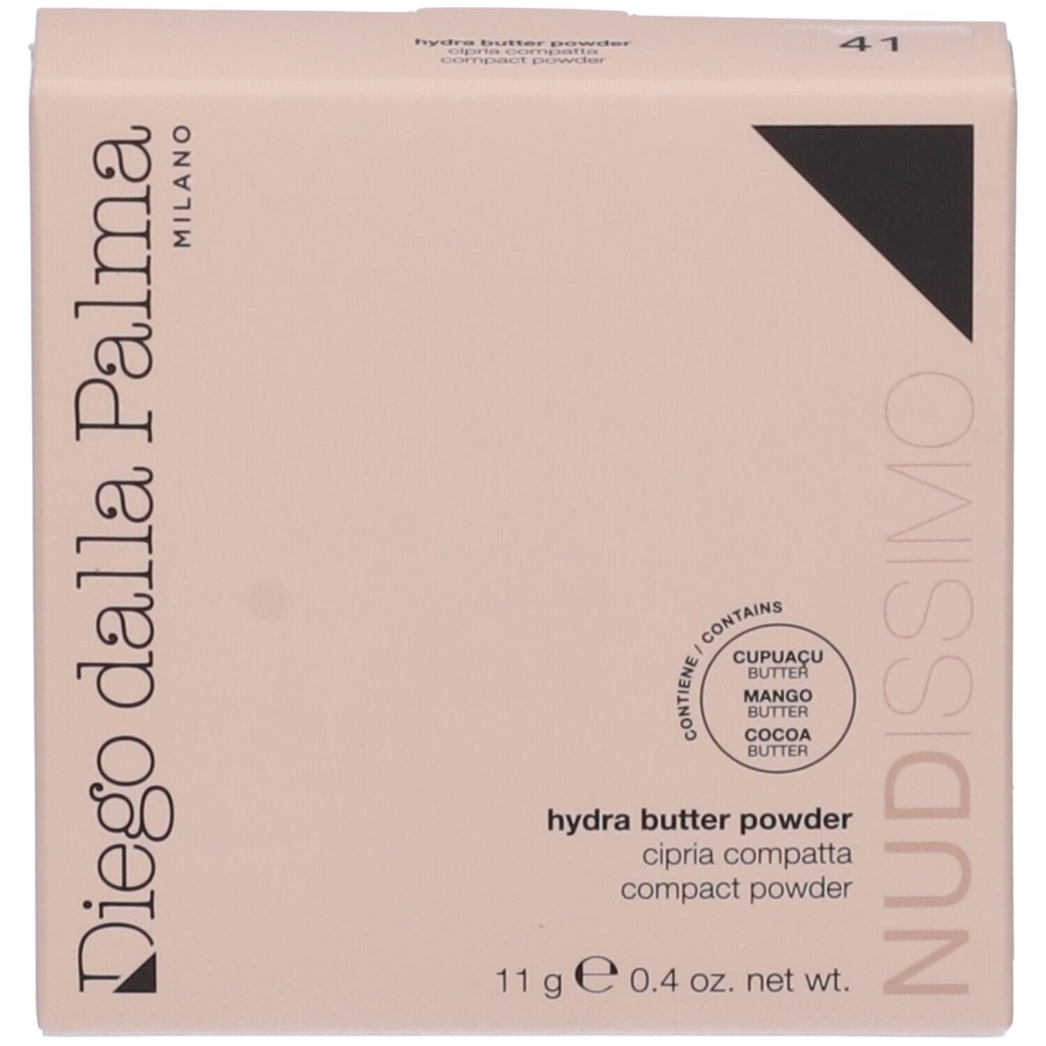 Diego dalla Palma Hydra Butter Powder Compact Tonalità 41 1 pz Make up