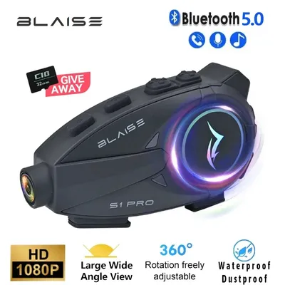 BLAISE S1 PRO Motorrad-Gegensprechanlage, Helm, Dashcam, Bluetooth-Headsets, Image