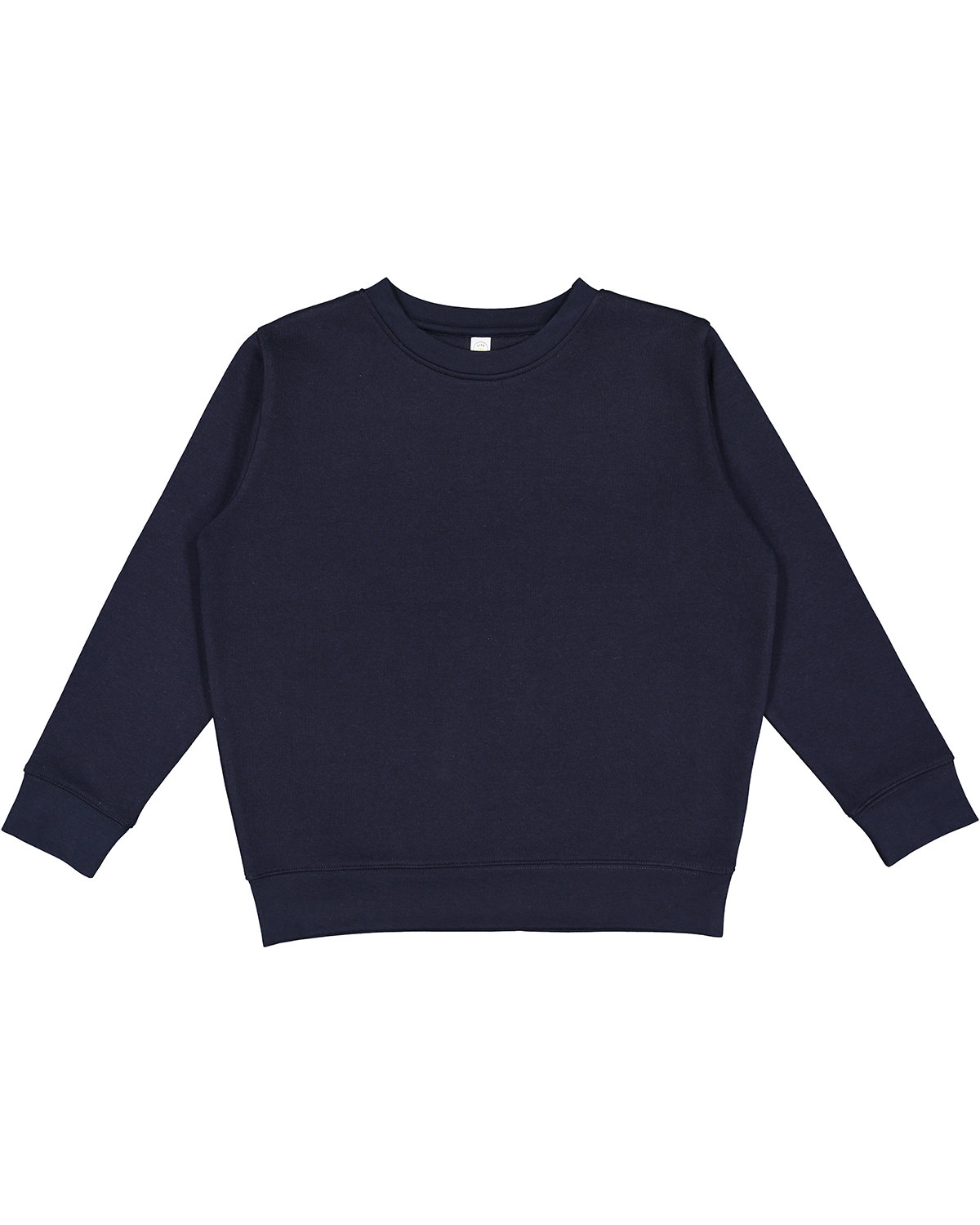 LAT L2225 Youth Fleece Sweatshirt in Navy Blue size Small | Cotton/Polyester Blend 2225LA, 2225