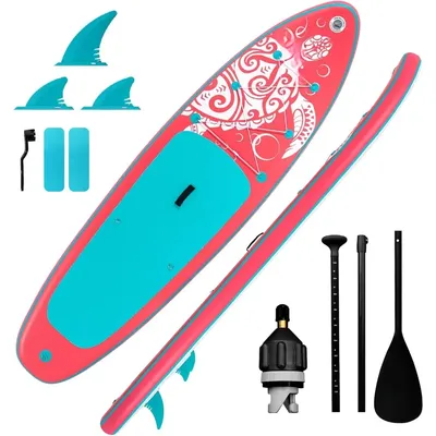 Inflatable Paddle Board Stand Up Paddleboards for Adults SUP with Two Different Configurations of