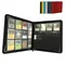 12Pockets PU Football Baseball Card Binder Trading Card Holder with Sleeves Cards Collectors Album