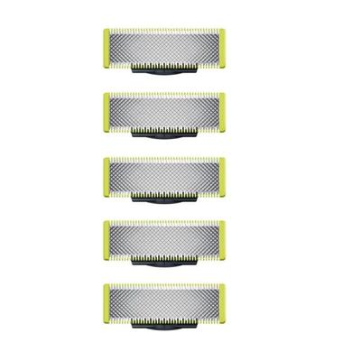 5er-Pack Philips OneBlade Ersatzklingen für alle OneBlade und OneBlade Pro Modelle, aus langlebigem