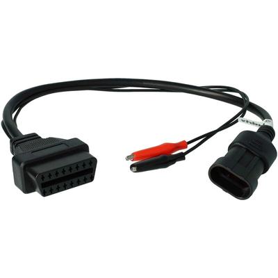OBD2 - Adapterkabel für OBD-Diagnosegerät kompatibel mit alle Alfa Romeo, Fiat, Lancia, Polonez Image