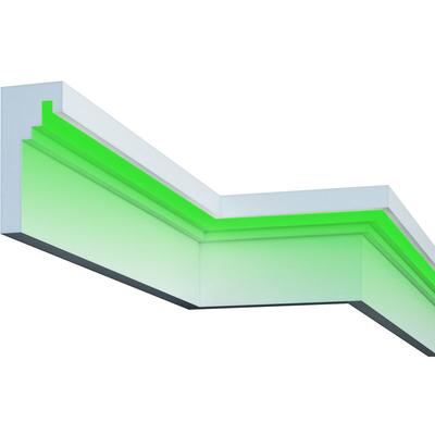 Fassade led Stuck eps pu wetterfest 110x240mm KC306 Restposten: 2 Meter / 1 Leiste Image